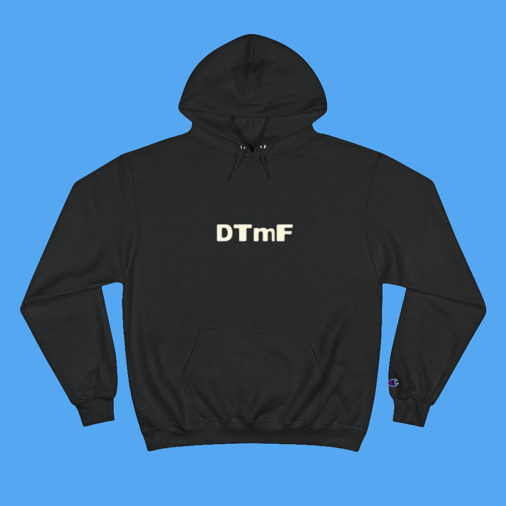 Bad Bunny Black Champion Hoodie