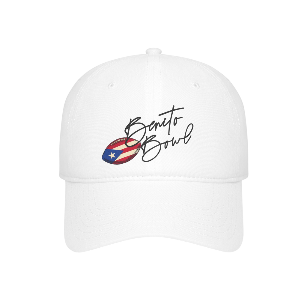 Bad Bunny Benito Bowl Logo Classic Baseball Cap | Bad Bunny Merch | DTMF Merch