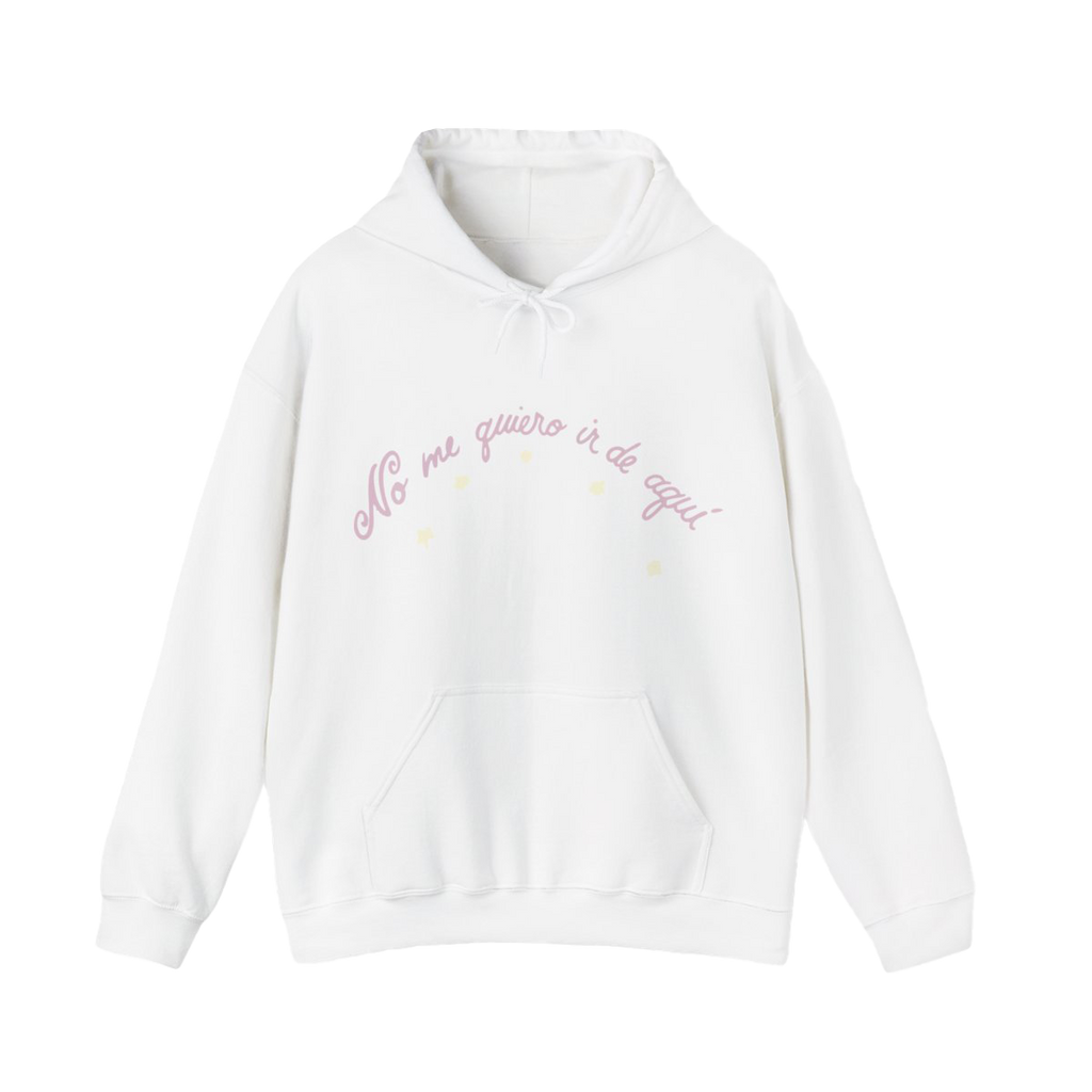 Bad Bunny No me quiero ir Hoodie Bad Bunny Merch | DTMF Merch