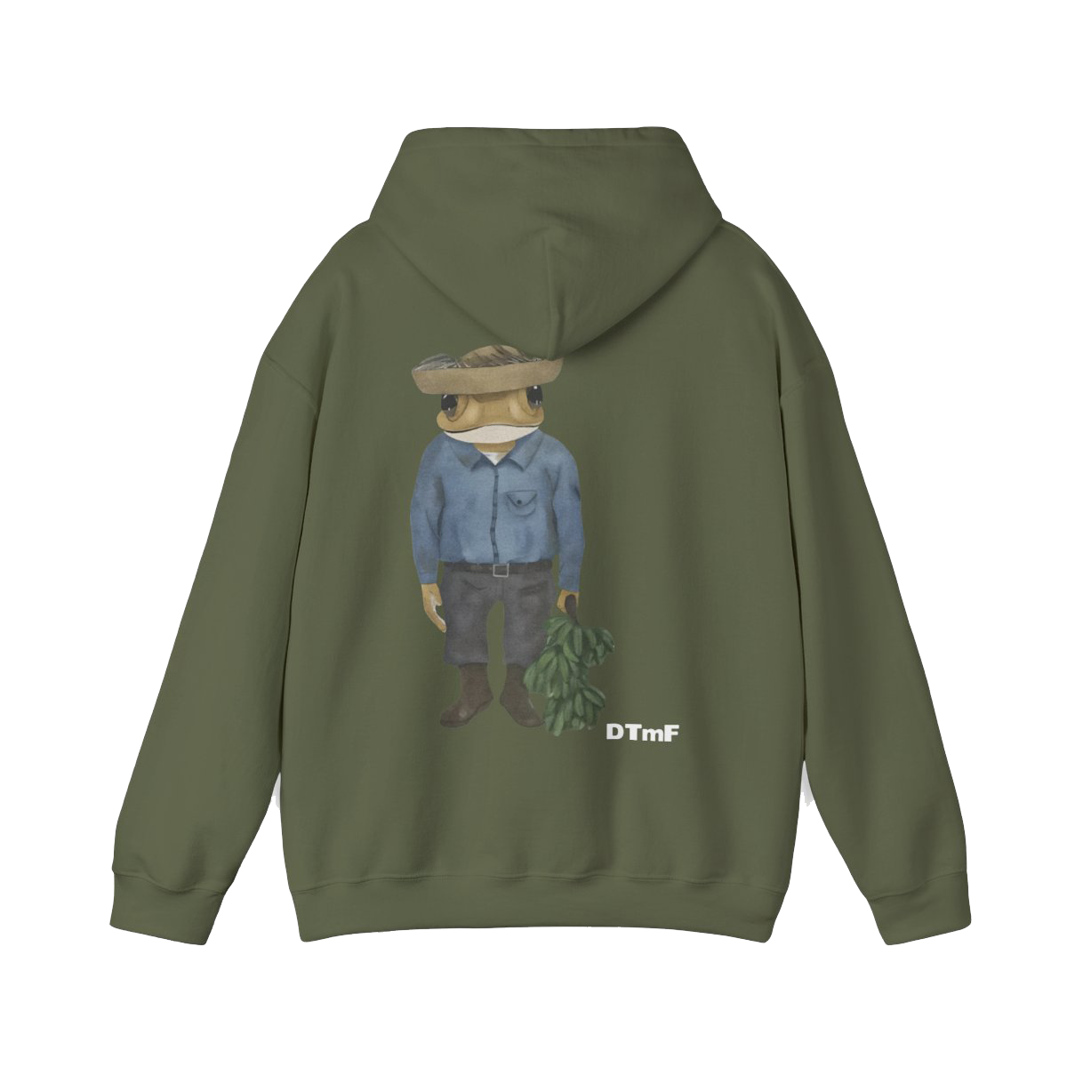 Bad Bunny Concho Green Banana Hoodie Bad Bunny Merch | DTMF Merch