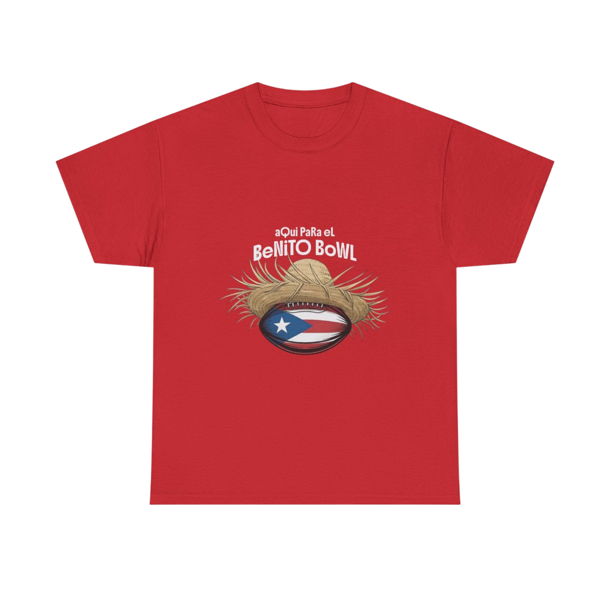 Bad Bunny Aqui Para el Benito Bowl T-Shirt | Bad Bunny Merch | DTMF Merch
