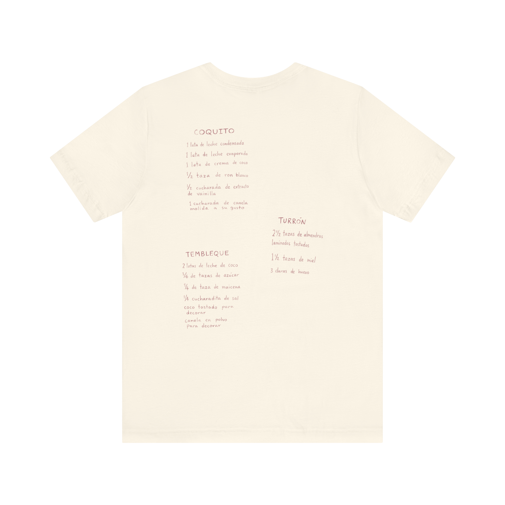 Bad Bunny Coquito, Turron, Tembleque Shirt Bad Bunny Merch | DTMF Merch