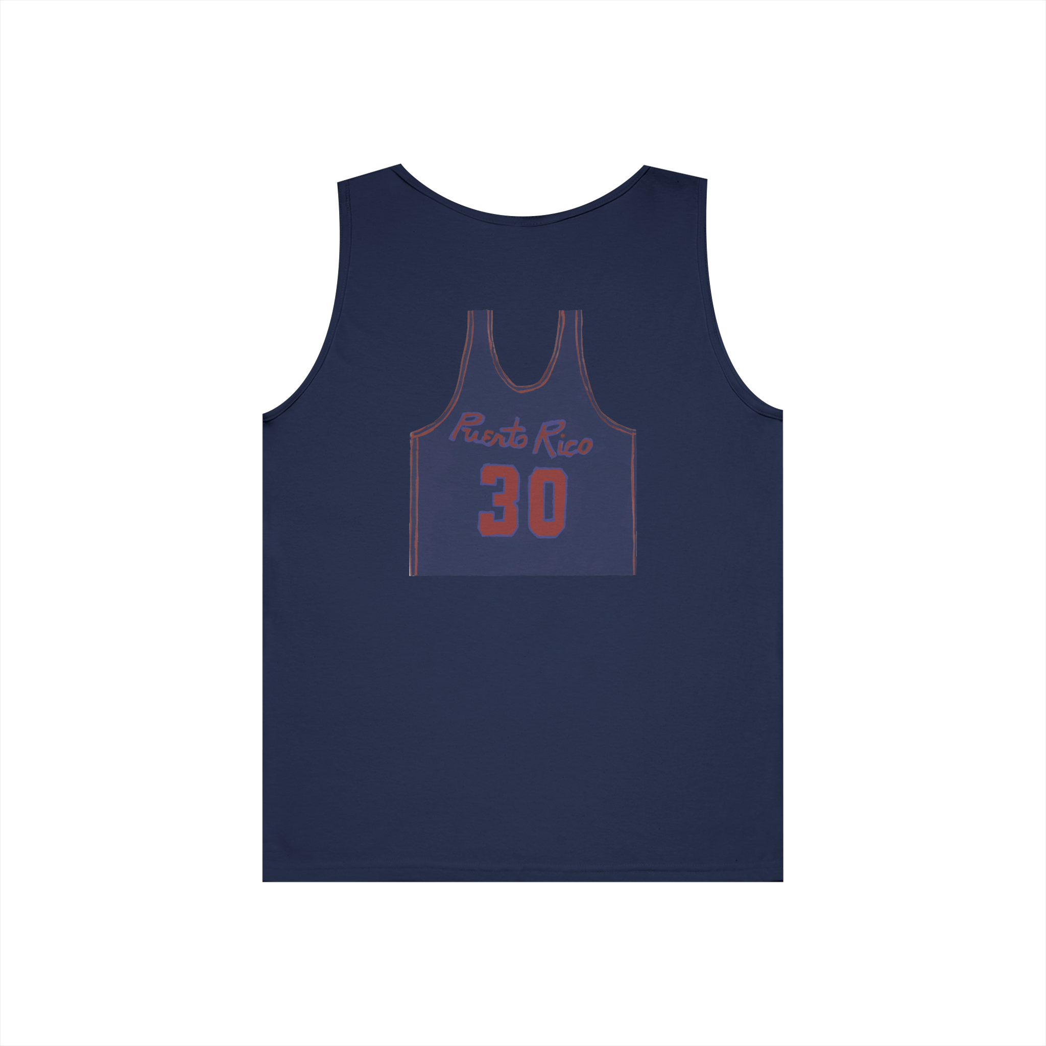 Bad Bunny PR Jersey Tank Top Bad Bunny Merch | DTMF Merch