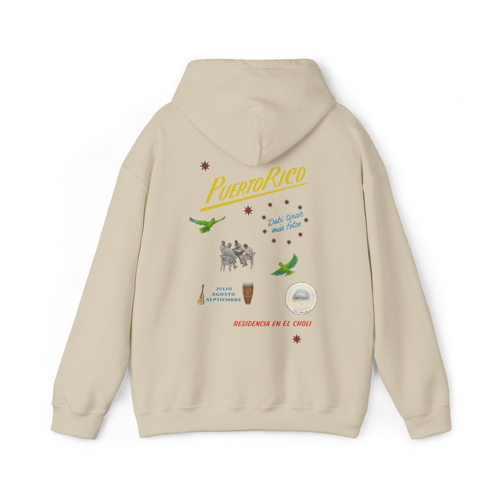 Bad Bunny No Me Quiero Ir PR Hoodie Bad Bunny Merch | DTMF Merch