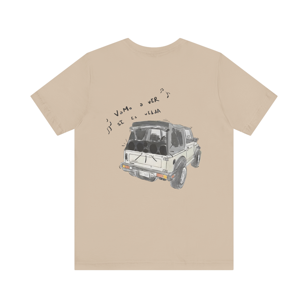 Bad Bunny Vamos A Ver Si Es Velda Tee Bad Bunny Merch | DTMF Merch