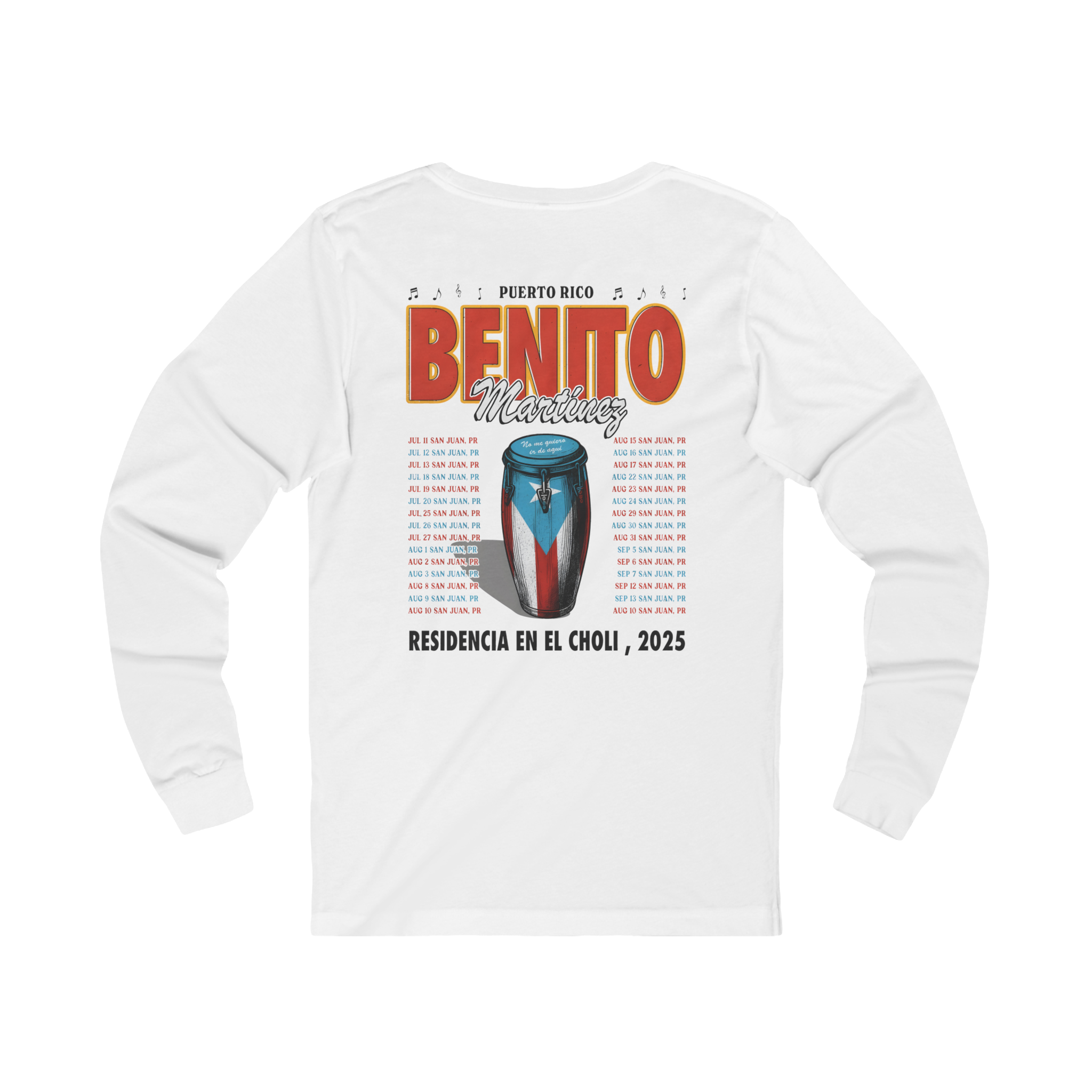 Bad Bunny Desde El Choli Long Sleeve Bad Bunny Merch | DTMF Merch