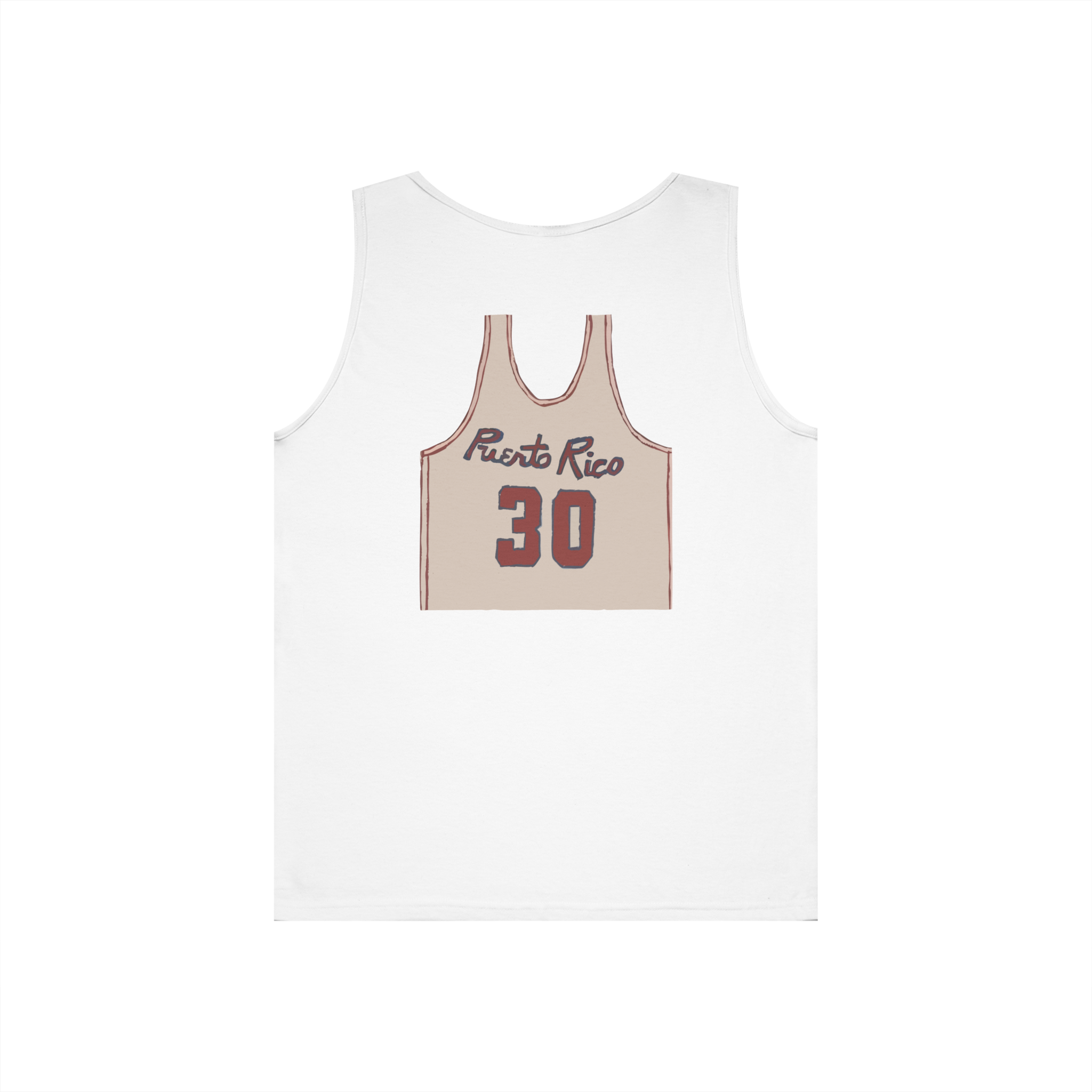 Bad Bunny PR Jersey Tank Top Bad Bunny Merch | DTMF Merch