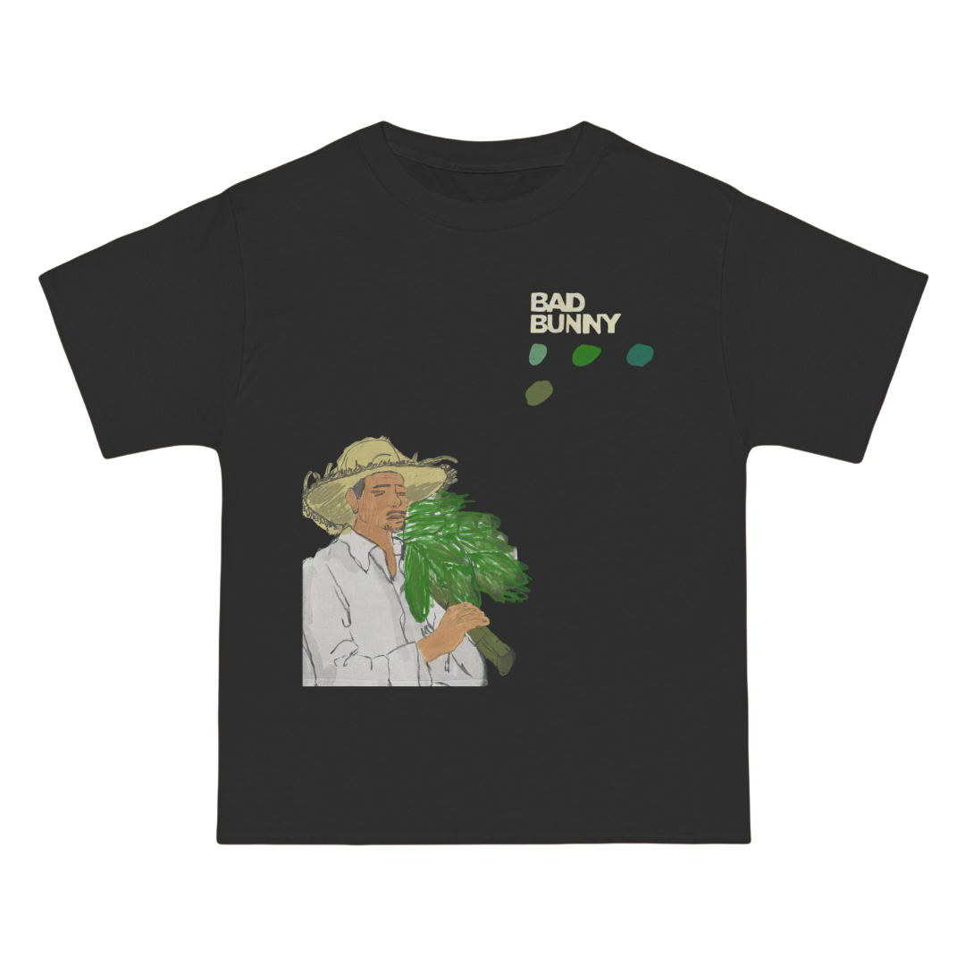 Bad Bunny Black El Jibaro Shirt Bad Bunny Merch | DTMF Merch