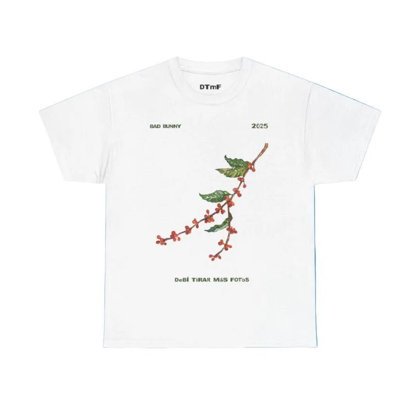 Bad Bunny Coffee Branch Tee Bad Bunny Merch | DTMF Merch