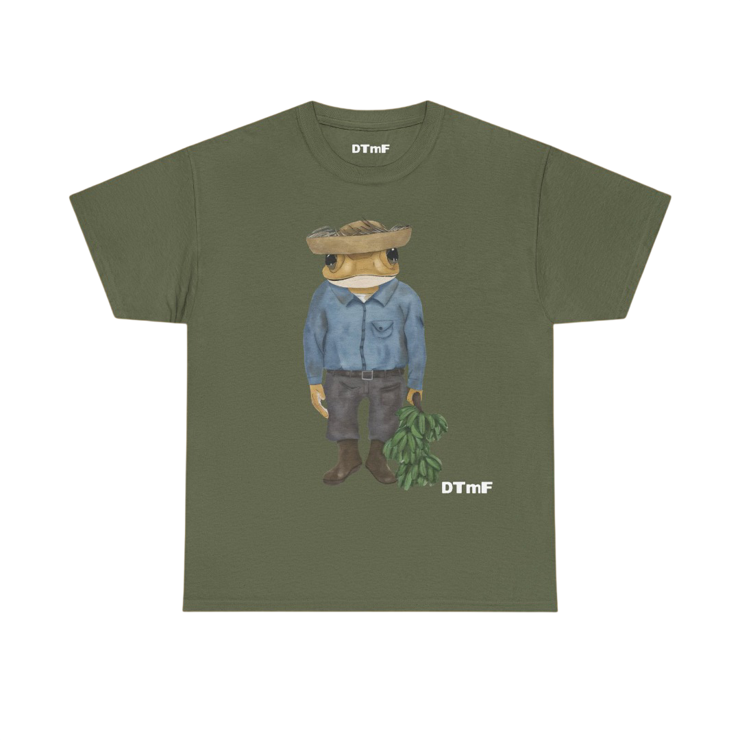 Bad Bunny Concho Green Banana Tee Bad Bunny Merch | DTMF Merch