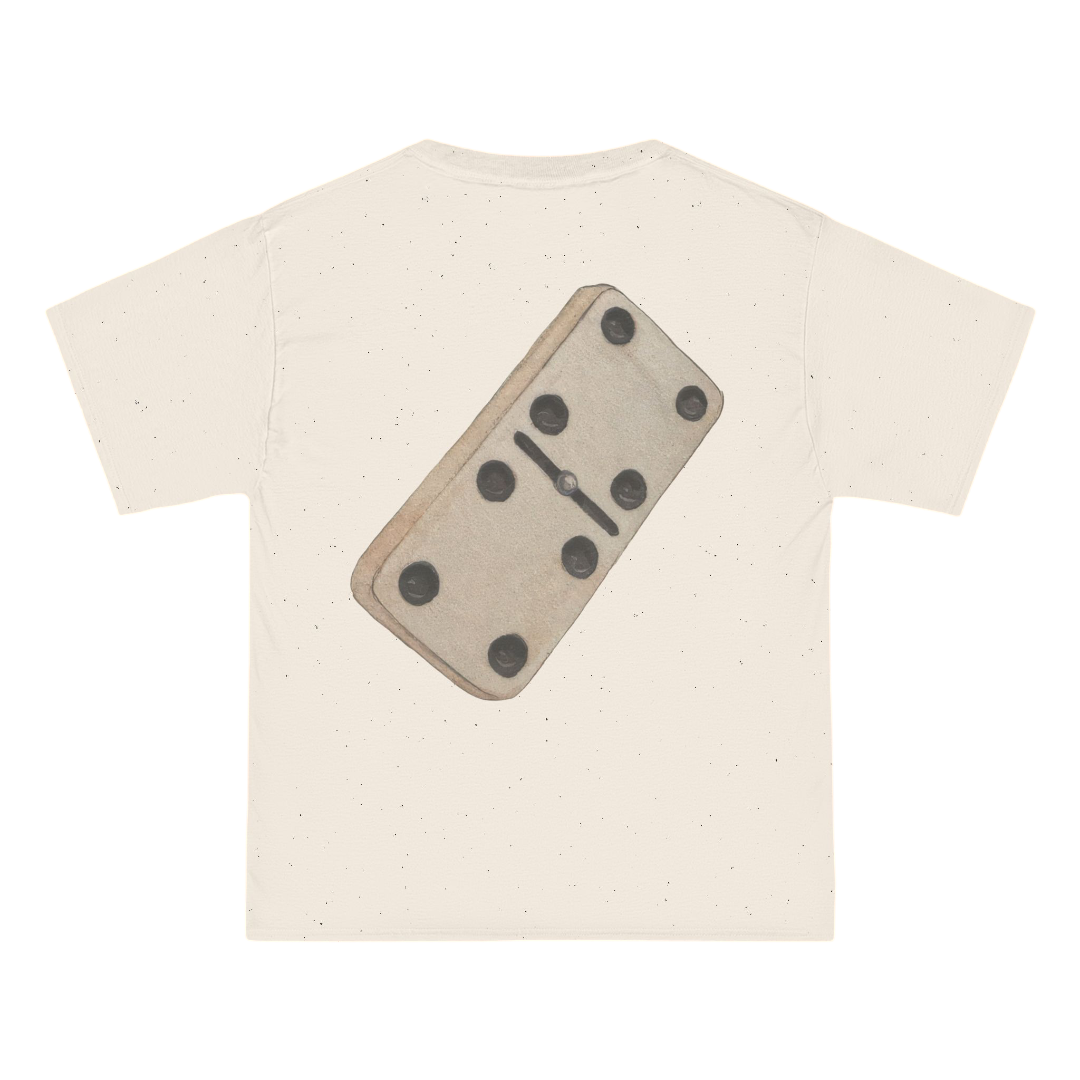 Bad Bunny Cream Juego de Dominó T-Shirt Bad Bunny Merch | DTMF Merch