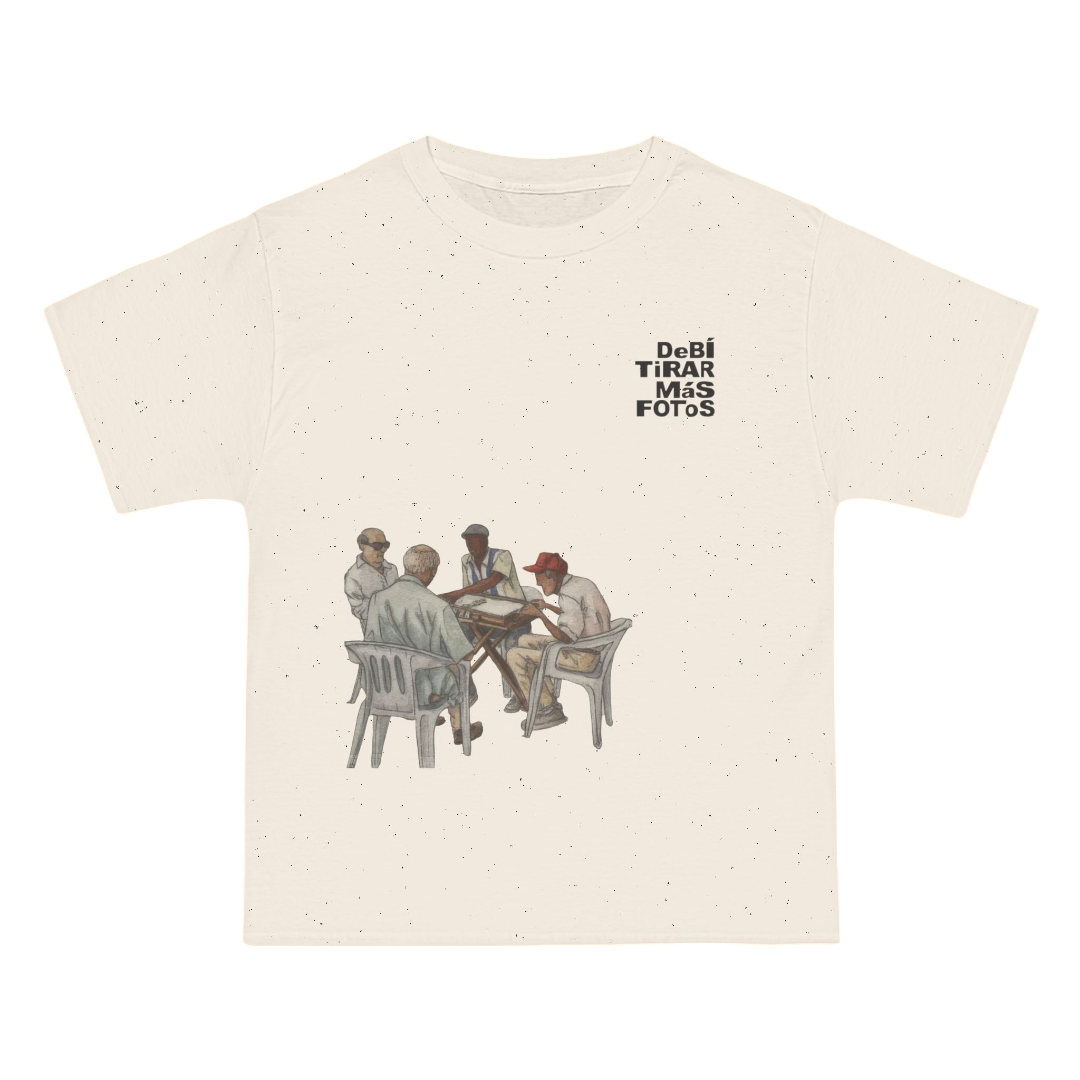 Bad Bunny Cream Juego de Dominó T-Shirt Bad Bunny Merch | DTMF Merch