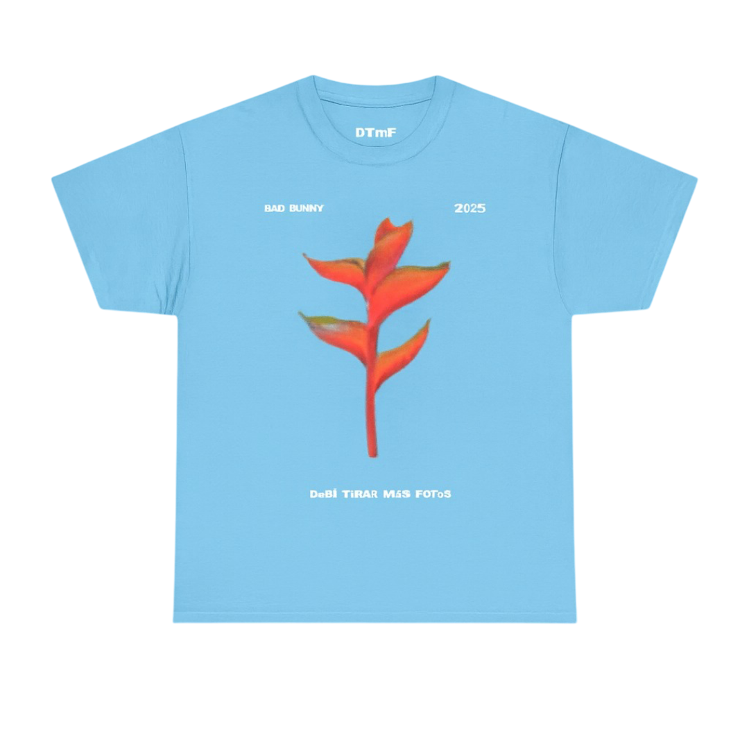 Bad Bunny Heliconia Tee Bad Bunny Merch | DTMF Merch