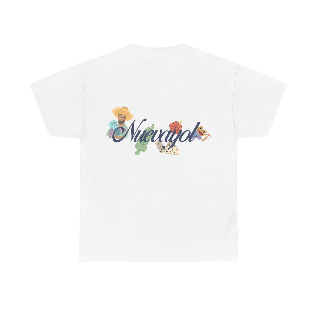 Bad Bunny Nuevayol White Tee Bad Bunny Merch | DTMF Merch