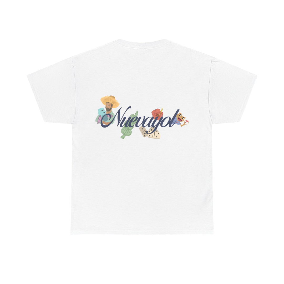 Bad Bunny Nuevayol White Tee Bad Bunny Merch | DTMF Merch
