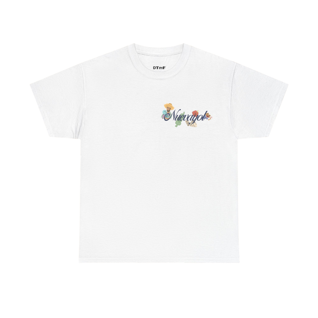 Bad Bunny Nuevayol White Tee Bad Bunny Merch | DTMF Merch