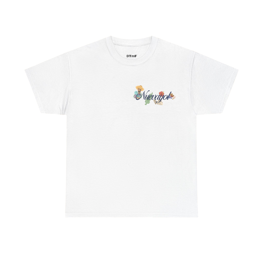 Bad Bunny Nuevayol White Tee Bad Bunny Merch | DTMF Merch