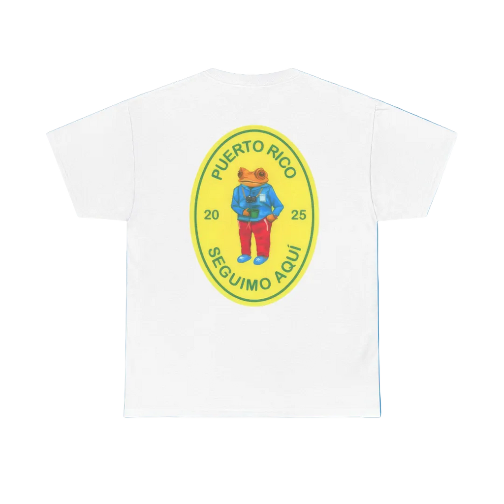 Bad Bunny White Concho T-Shirt Bad Bunny Merch | DTMF Merch
