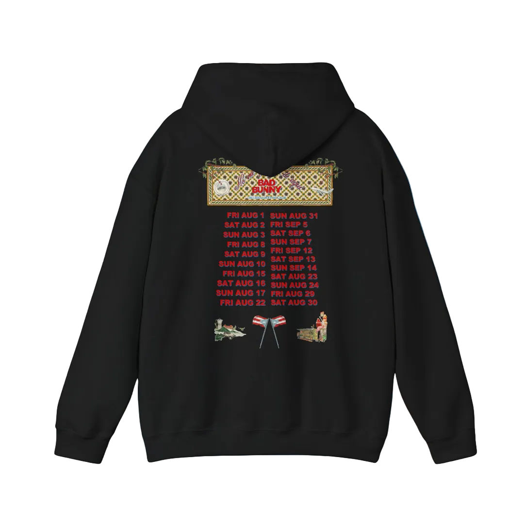EXCLUSIVE - DTMF Black Green Concho Tour Dates Hoodie
