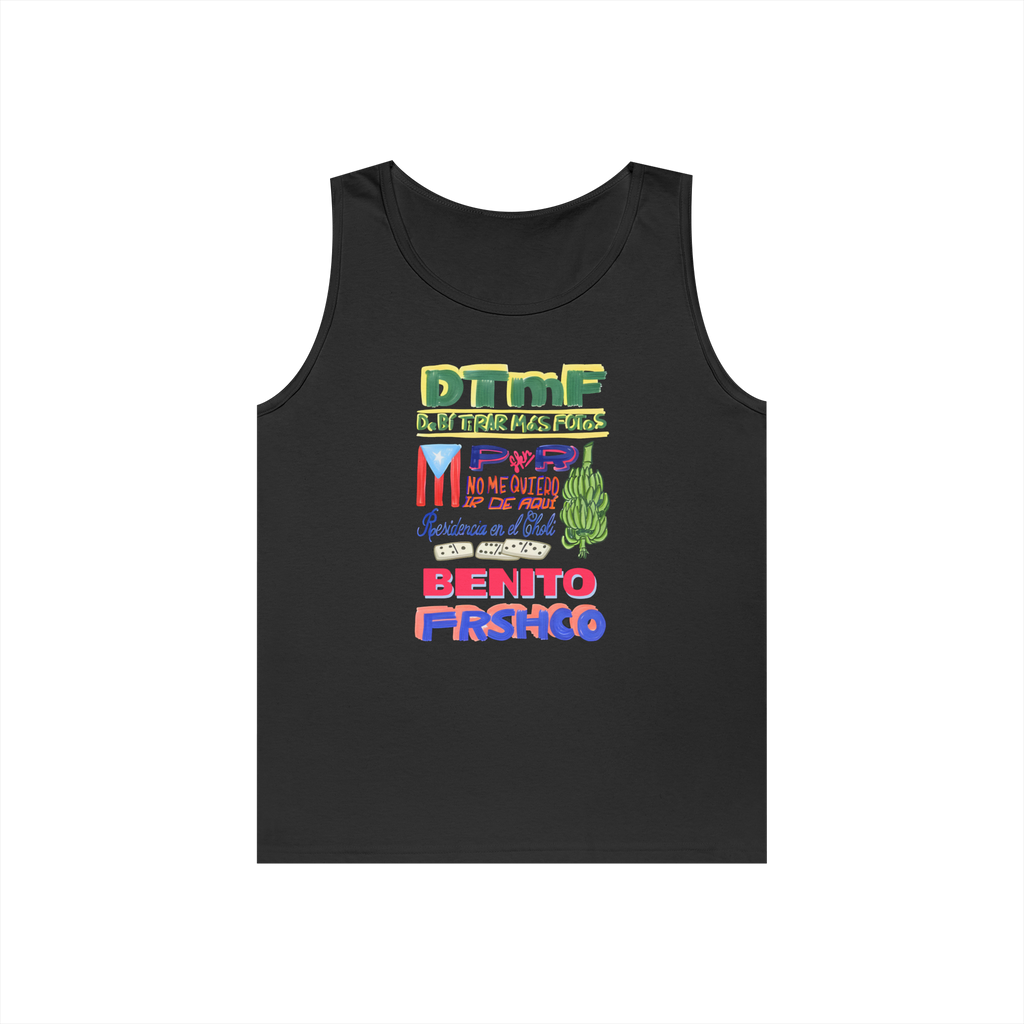 Bad Bunny Residencia Tank Top Bad Bunny Merch | DTMF Merch