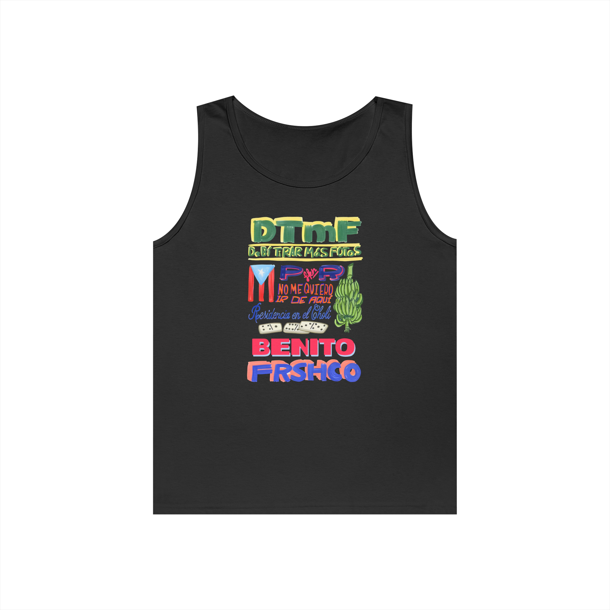 Bad Bunny Residencia Tank Top Bad Bunny Merch | DTMF Merch