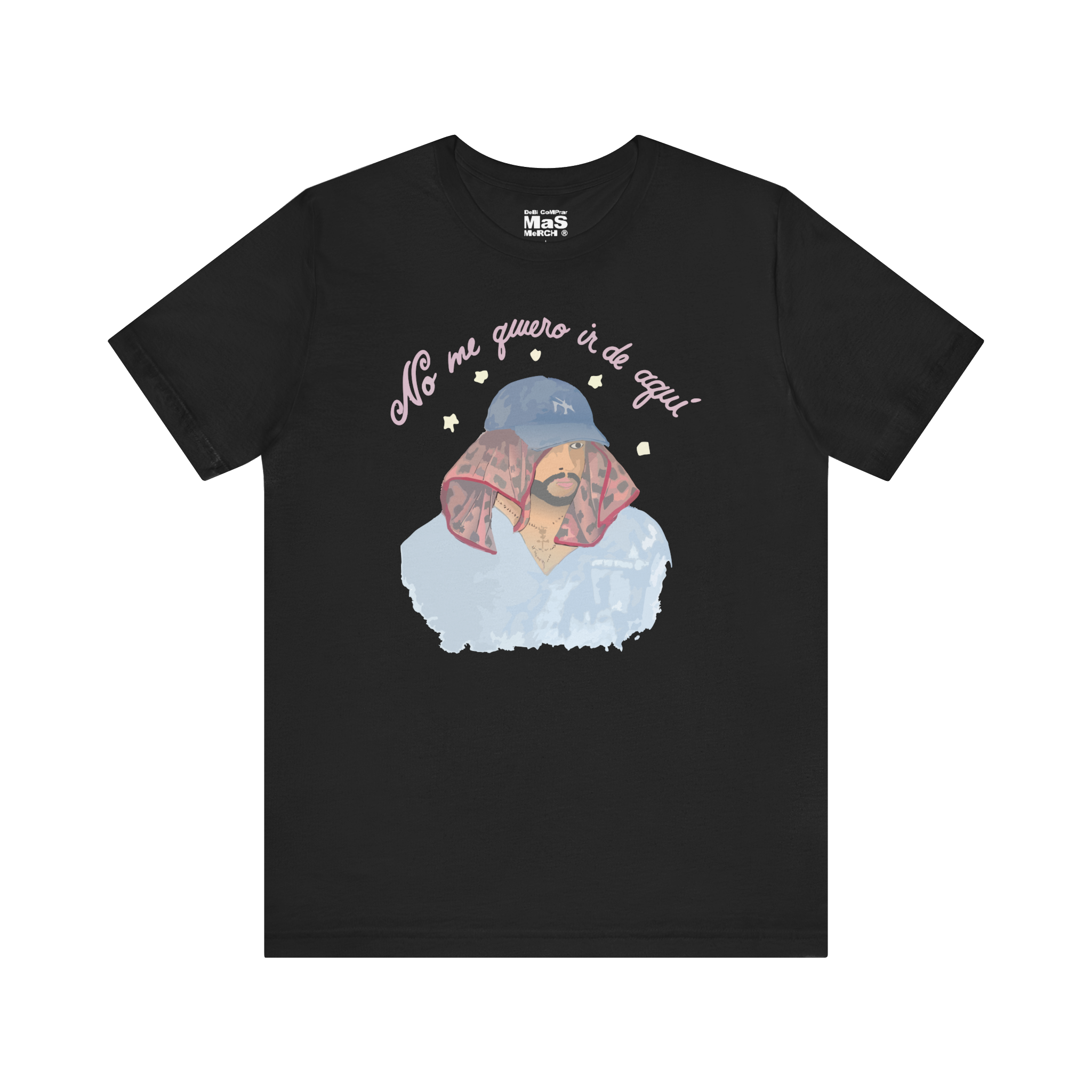 Bad Bunny No Me Quiero Ir Tee Bad Bunny Merch | DTMF Merch