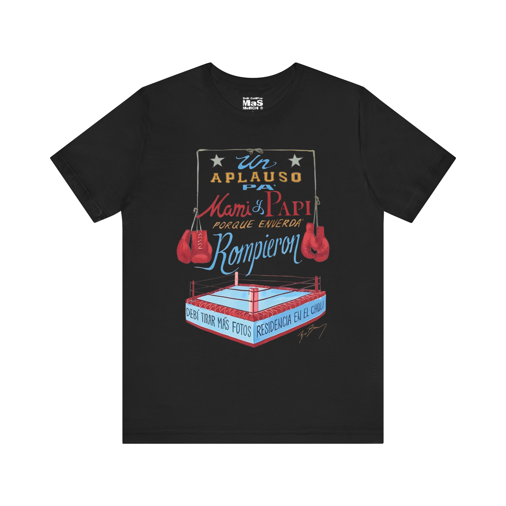 Bad Bunny Boxing Tee Bad Bunny Merch | DTMF Merch