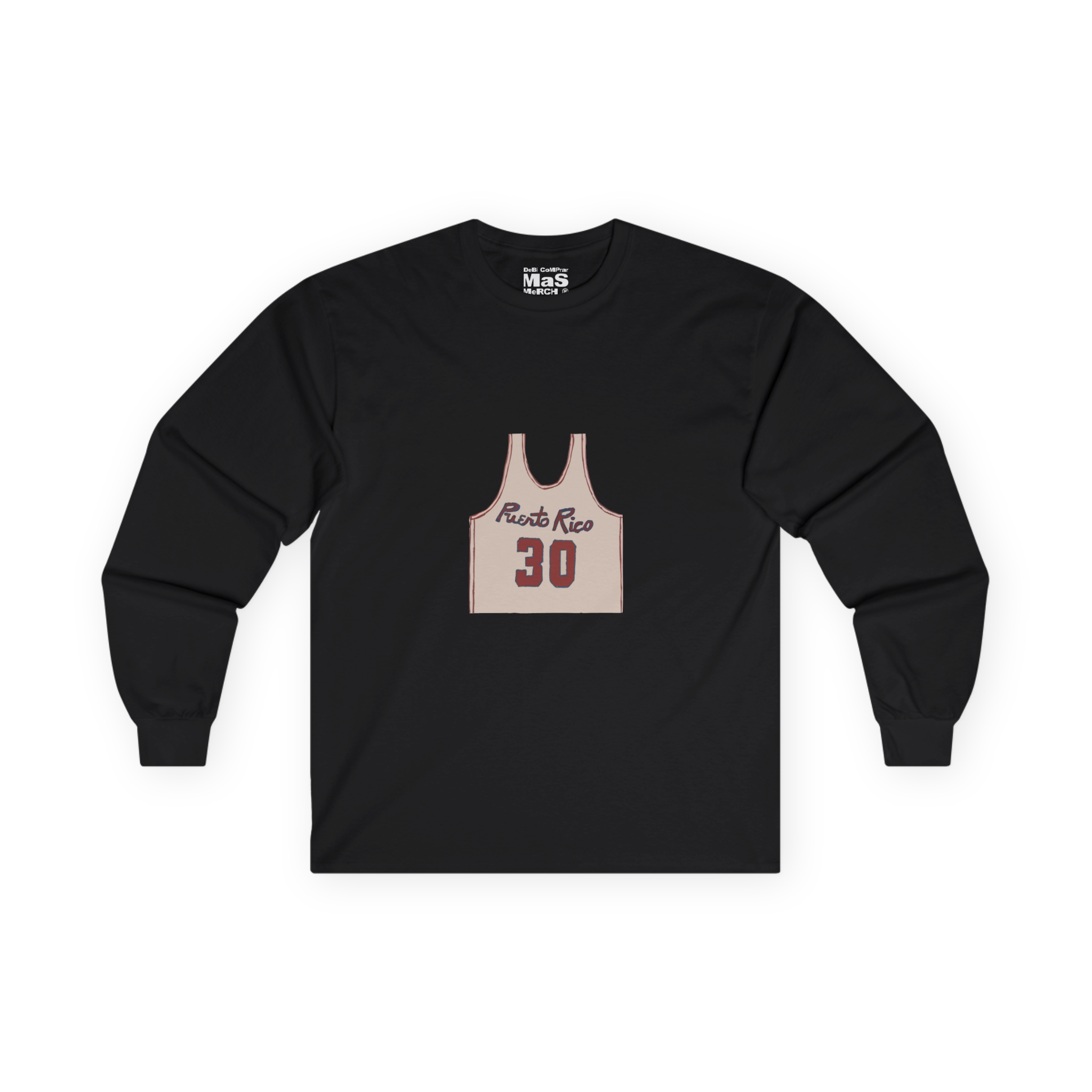 Bad Bunny PR Jersey Long Sleeve Bad Bunny Merch | DTMF Merch