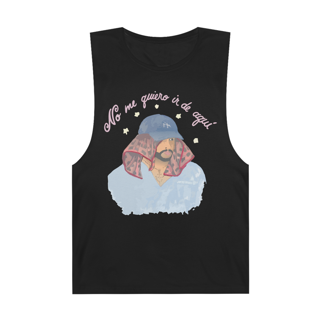 Bad Bunny No Me Quiero Ir Tank Top Bad Bunny Merch | DTMF Merch