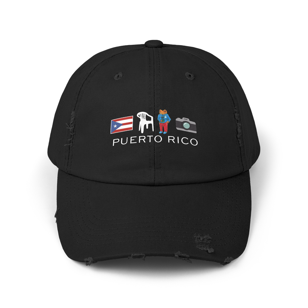 Bad Bunny PR Distressed Cap | Bad Bunny Merch | DTMF Merch