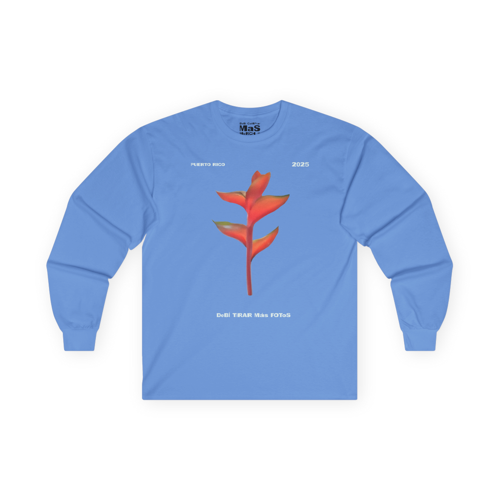 Bad Bunny Heliconia Long Sleeve Bad Bunny Merch | DTMF Merch