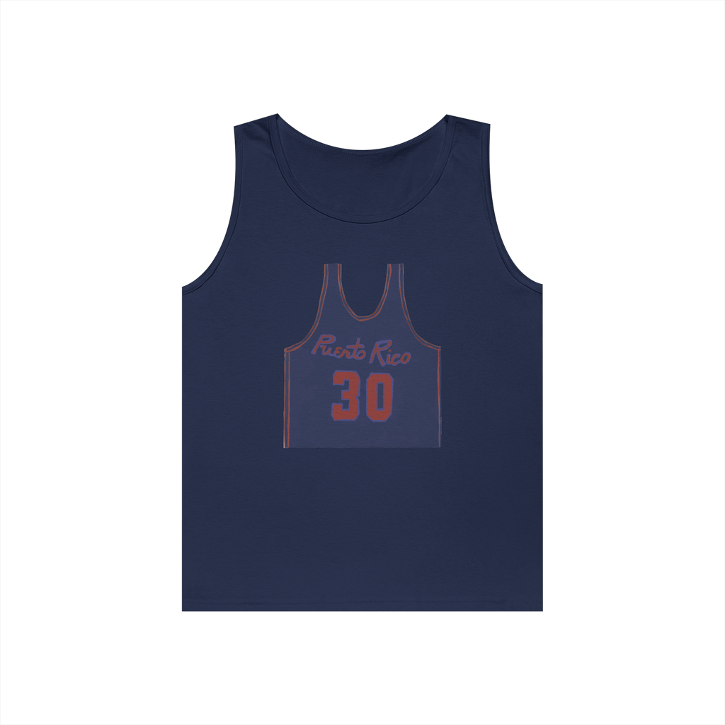 Bad Bunny PR Jersey Tank Top Bad Bunny Merch | DTMF Merch
