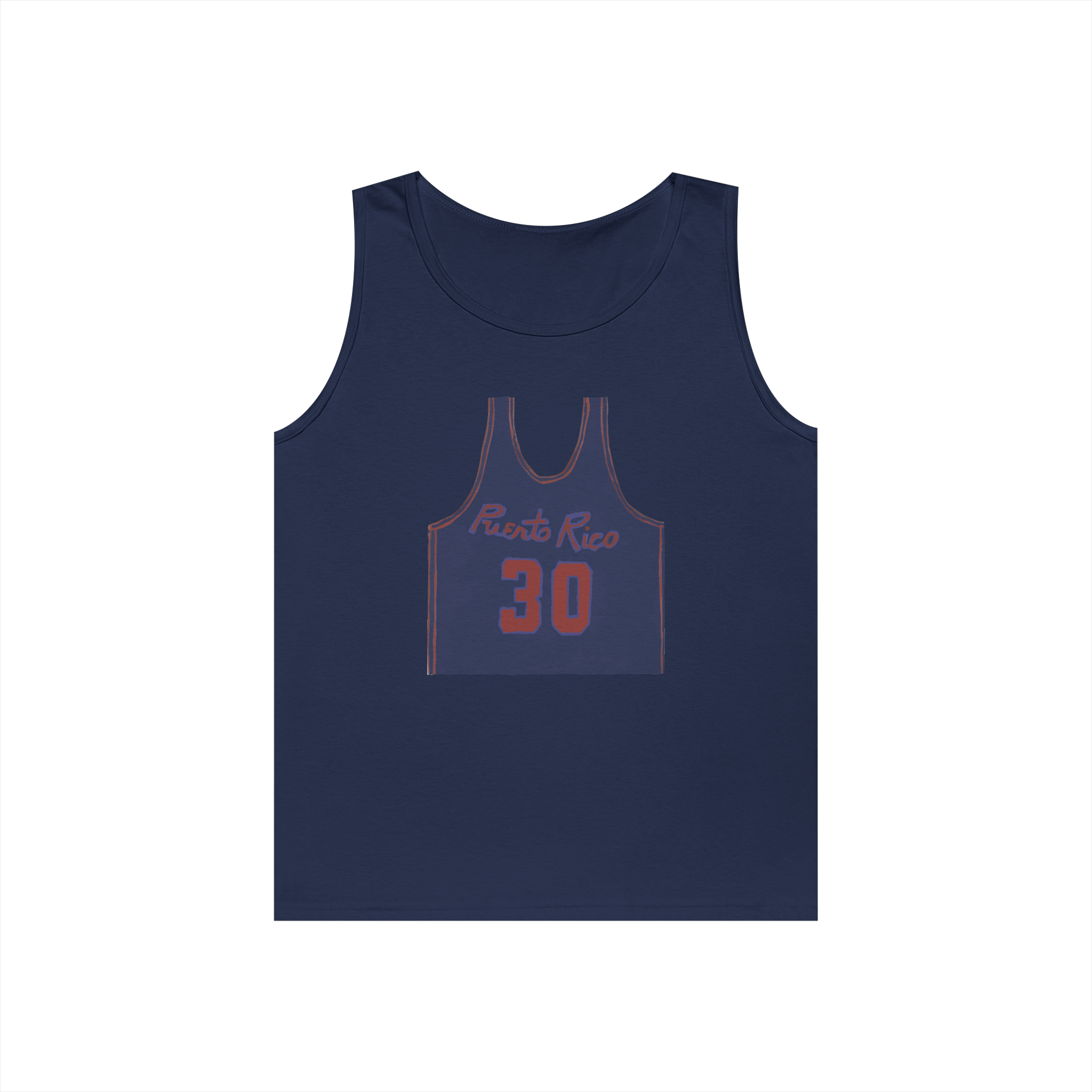 Bad Bunny PR Jersey Tank Top Bad Bunny Merch | DTMF Merch
