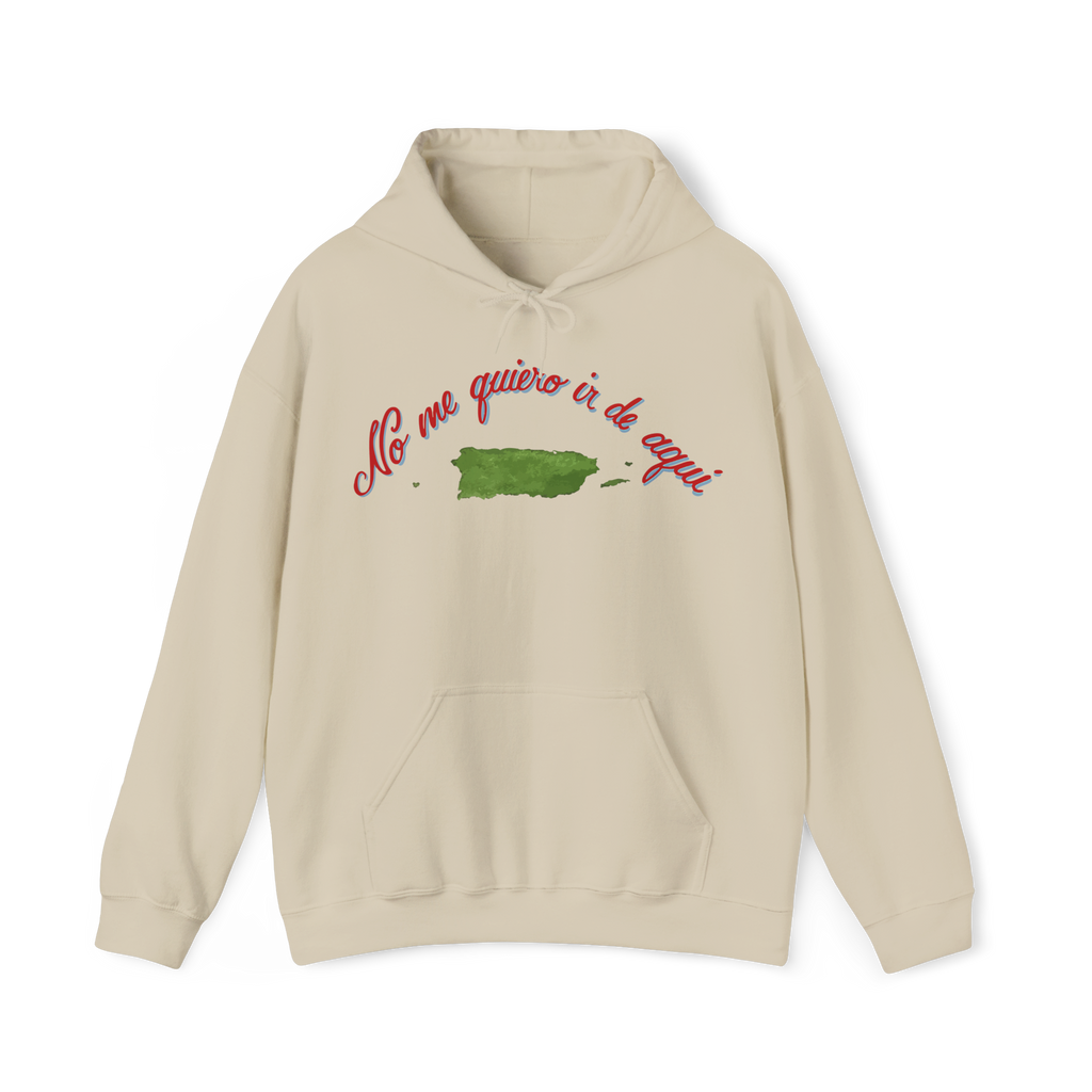 Bad Bunny No Me Quiero Ir PR Hoodie Bad Bunny Merch | DTMF Merch