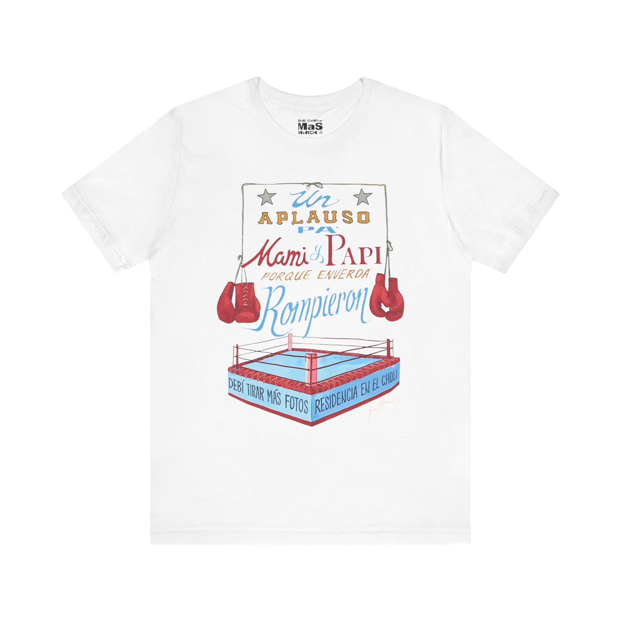 Bad Bunny Boxing Tee Bad Bunny Merch | DTMF Merch