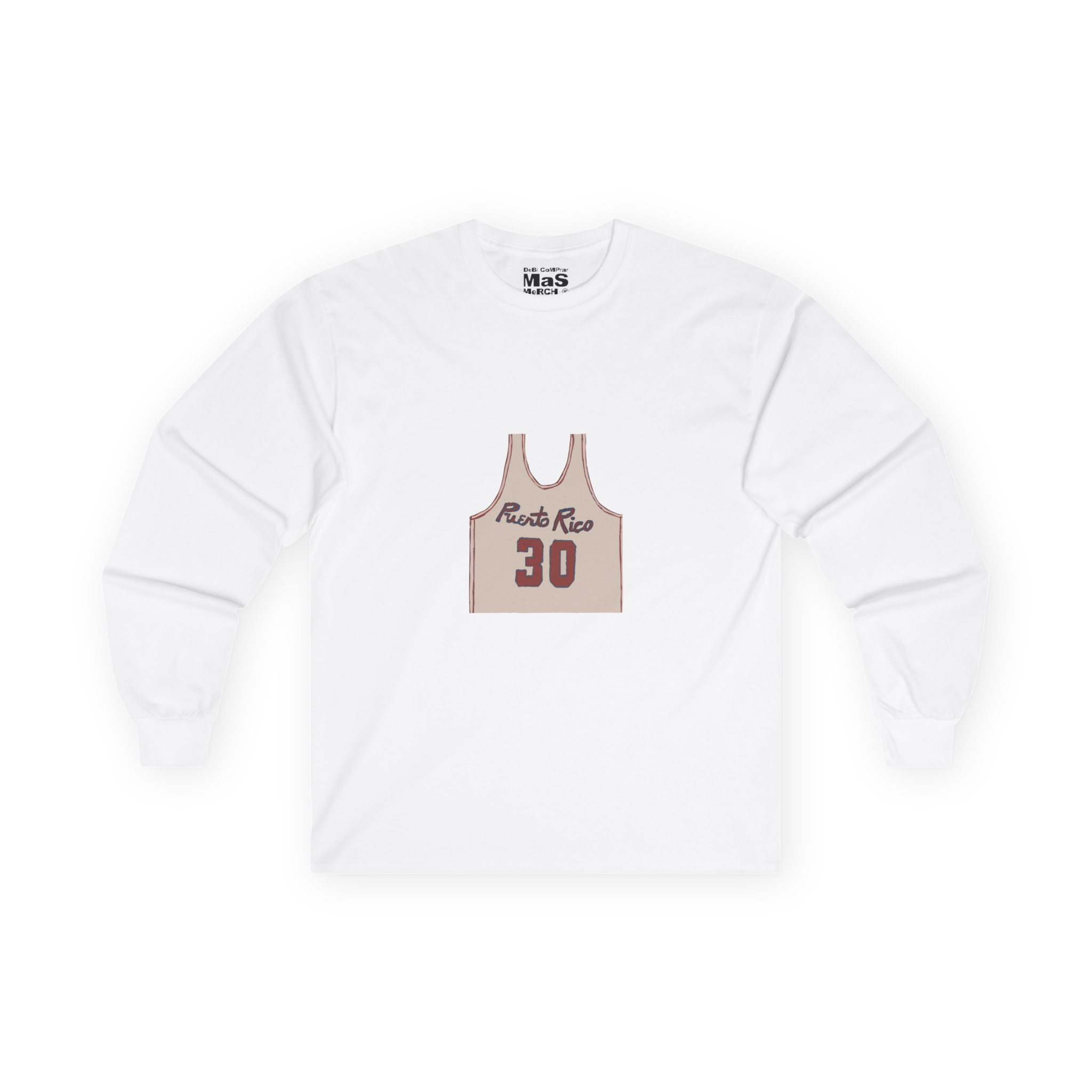 Bad Bunny PR Jersey Long Sleeve Bad Bunny Merch | DTMF Merch