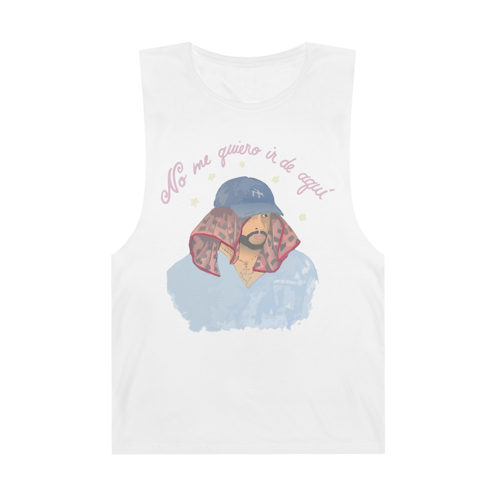 Bad Bunny No Me Quiero Ir Tank Top Bad Bunny Merch | DTMF Merch