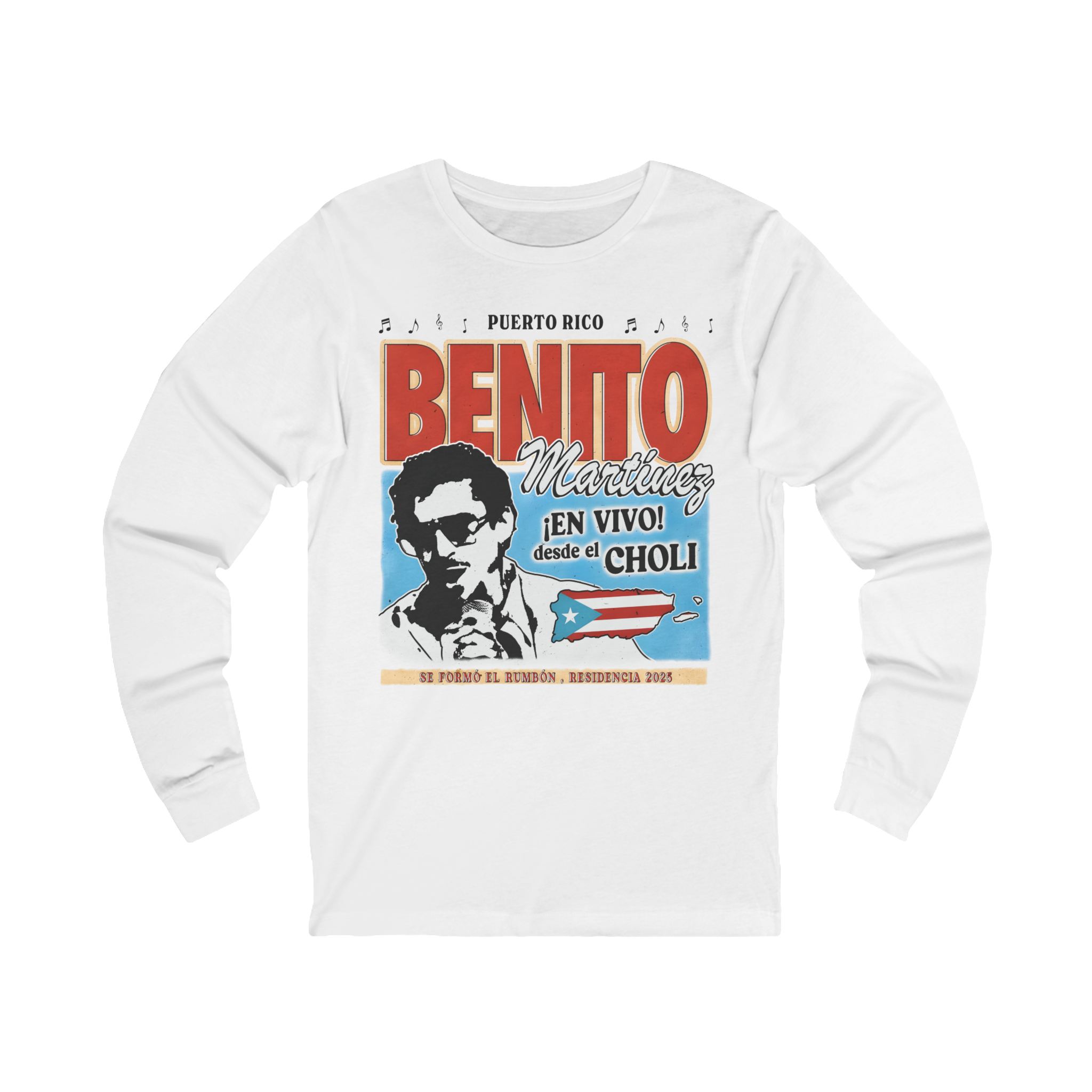 Bad Bunny Desde El Choli Long Sleeve Bad Bunny Merch | DTMF Merch