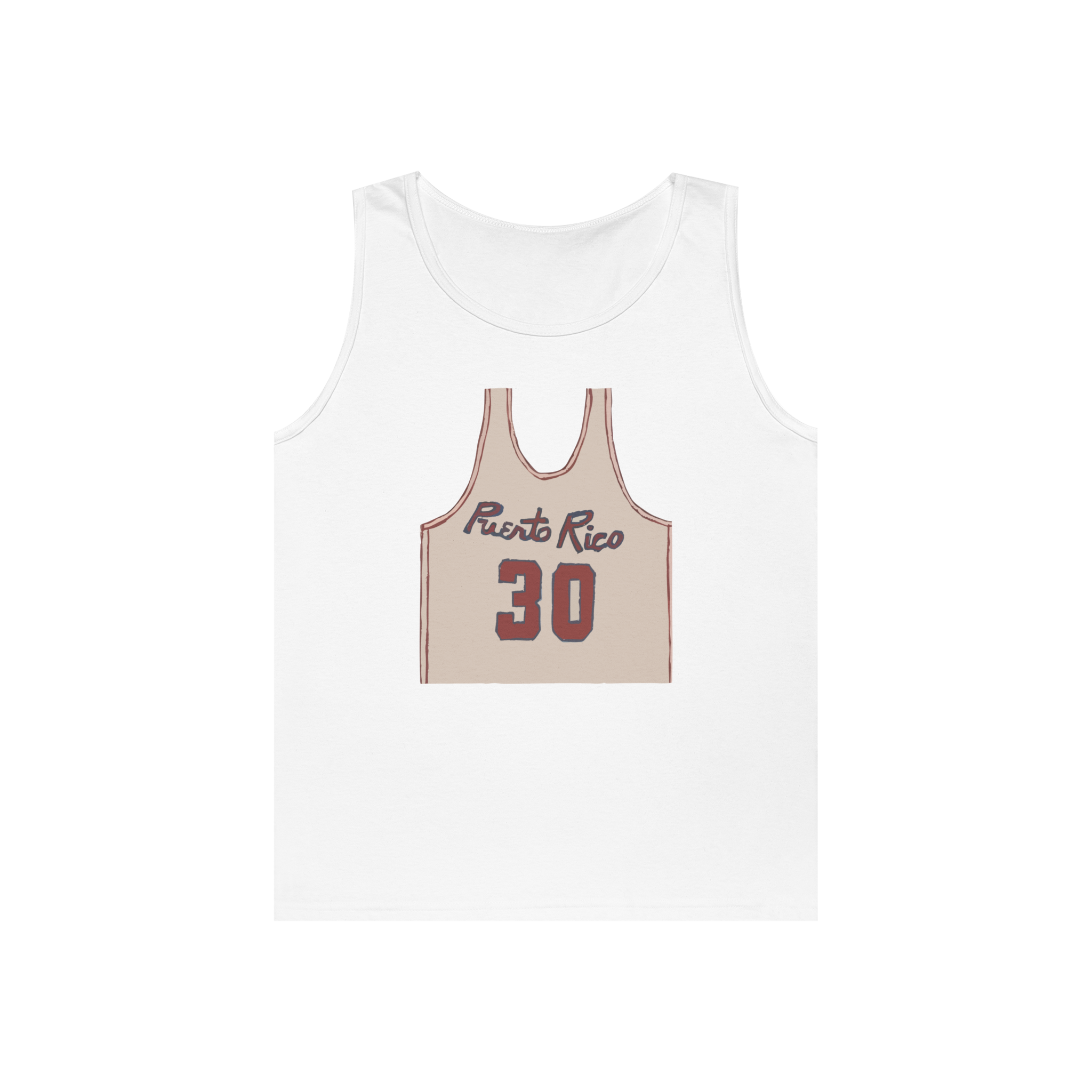 Bad Bunny PR Jersey Tank Top Bad Bunny Merch | DTMF Merch
